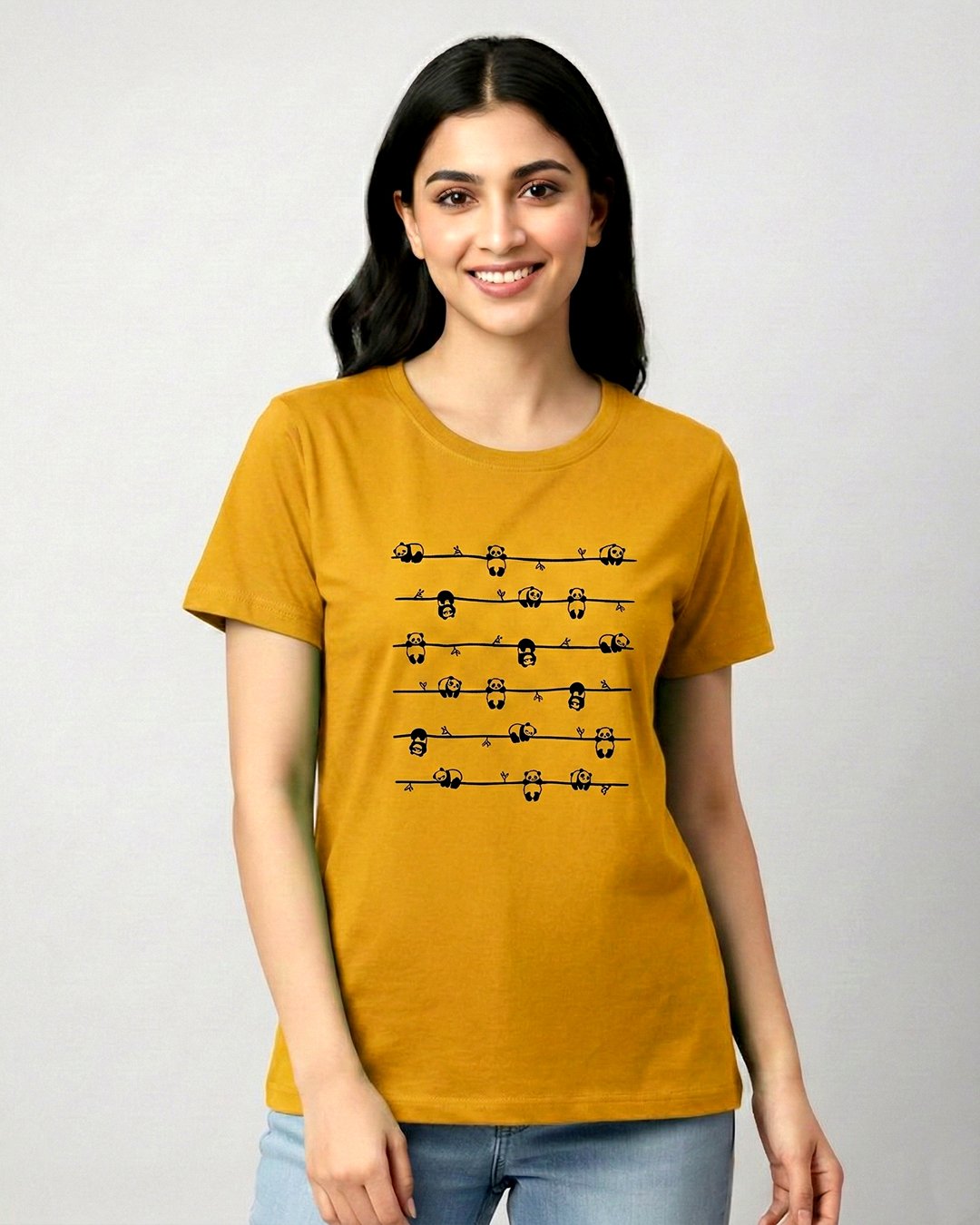 Solid T shirt