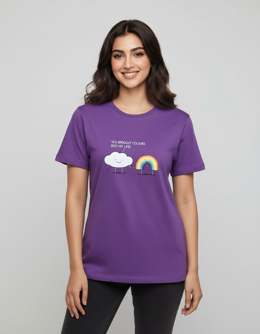 Solid T shirt