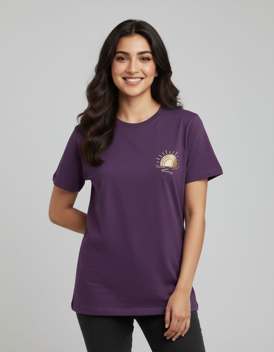 Solid T shirt