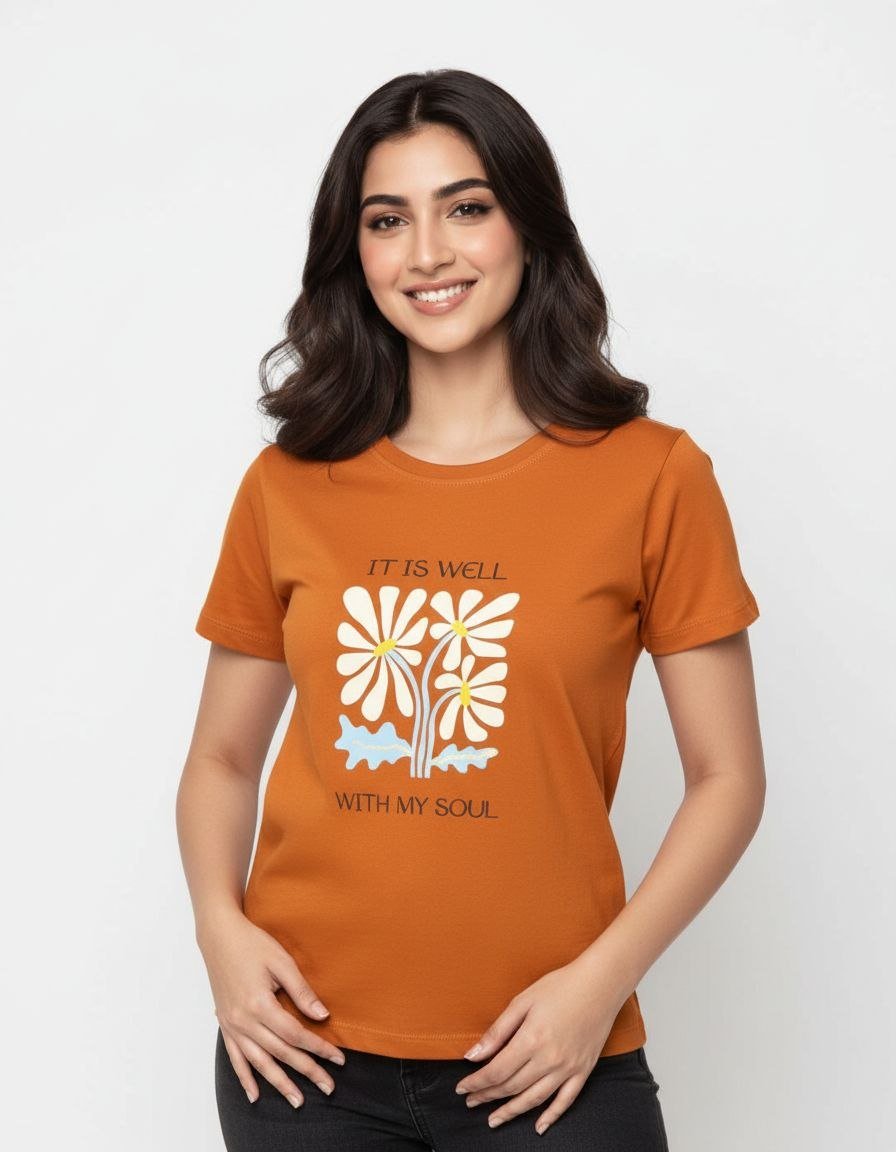 Solid T shirt