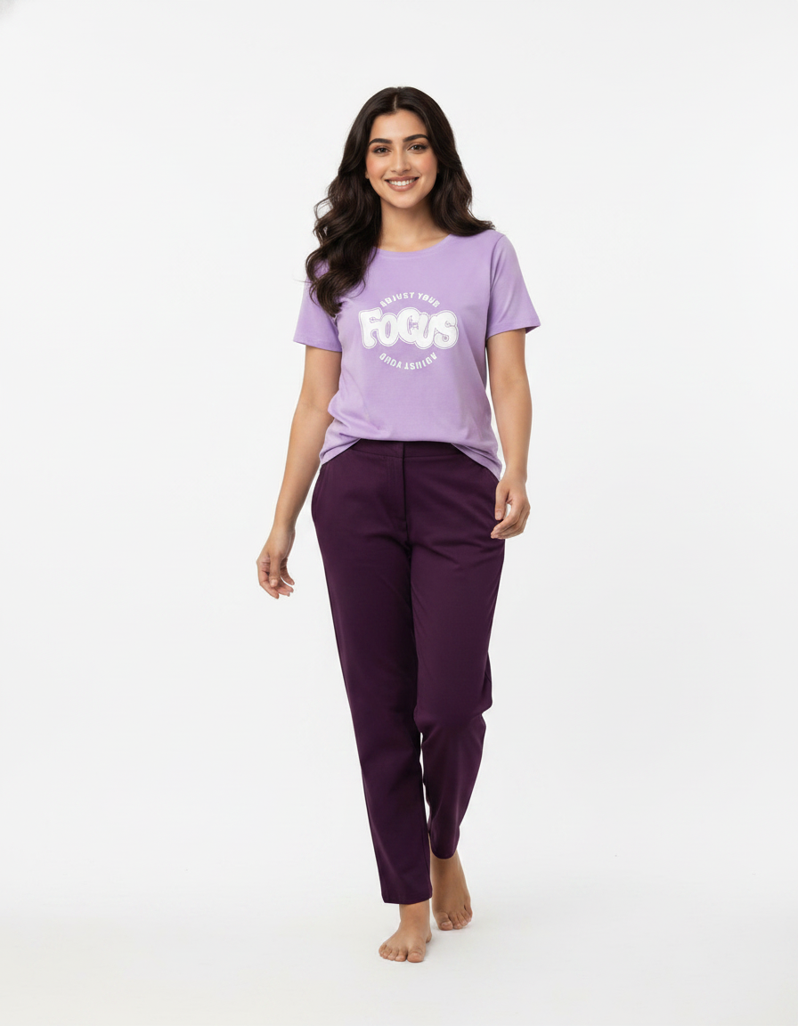 Solid Pyjama set