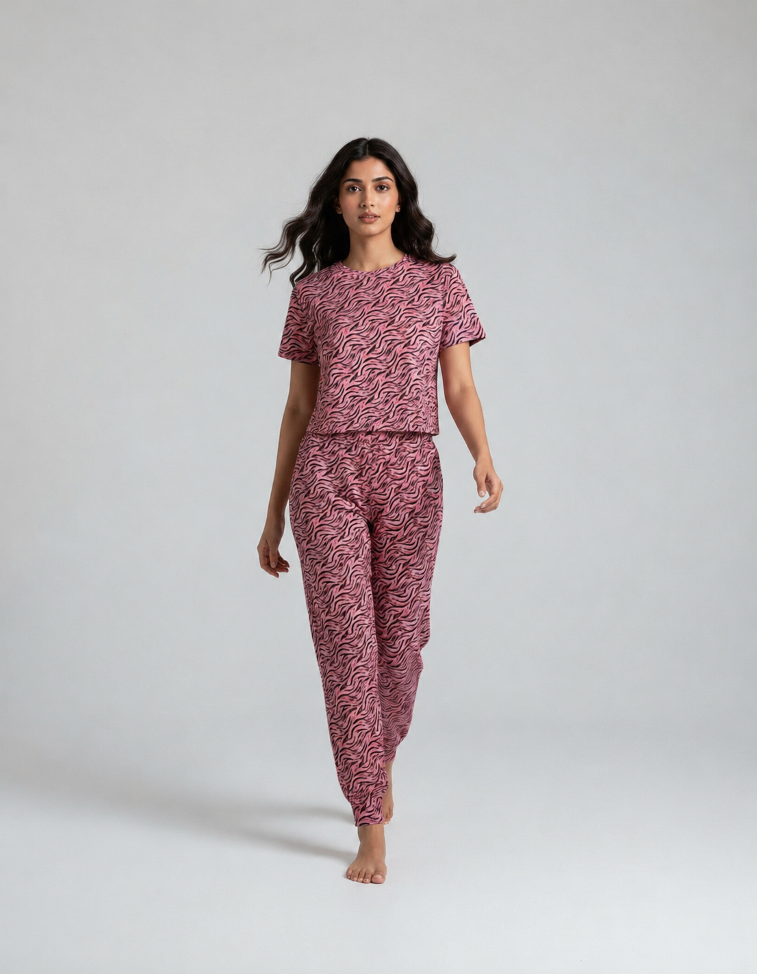Crop Top  Jogger Set