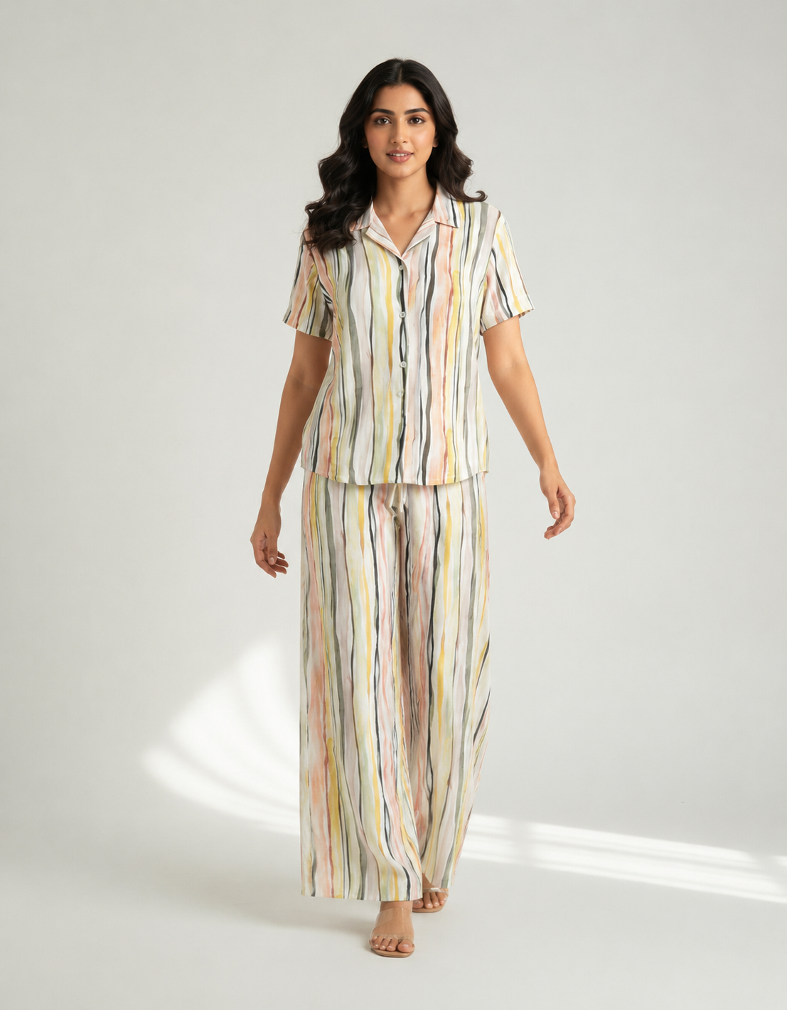 Collar Palazzo set