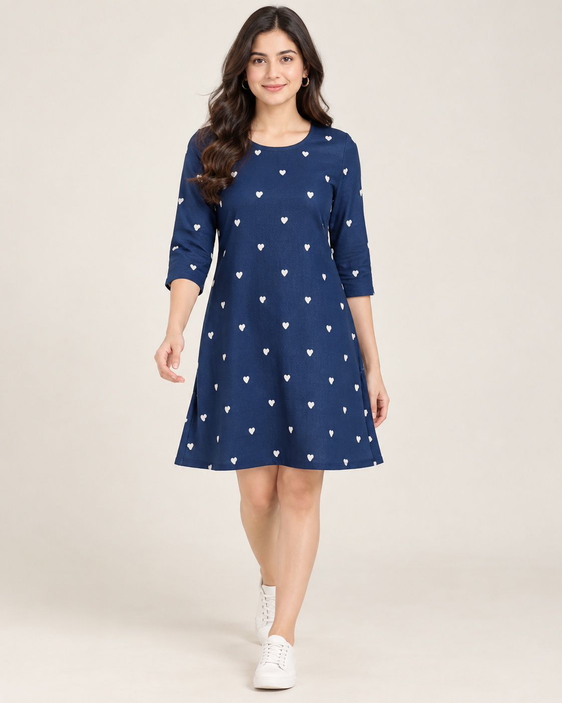 Navy Aline Mini MAXI