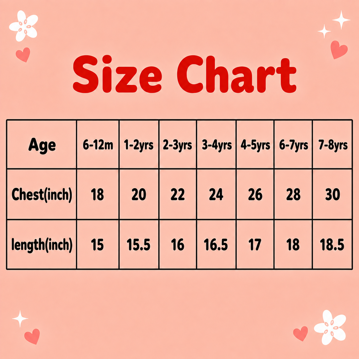 Size Chart Image 1