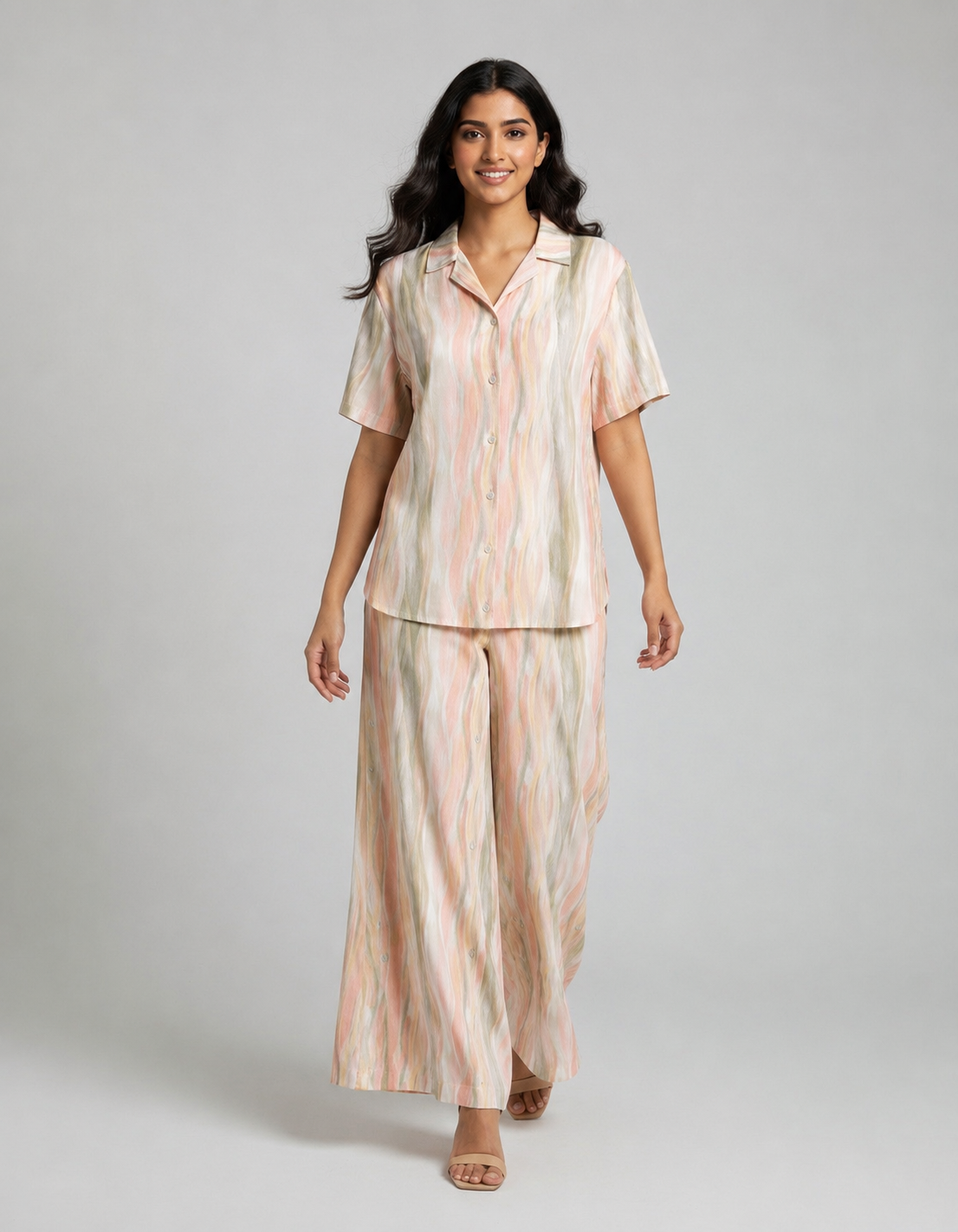 Collar Palazzo set