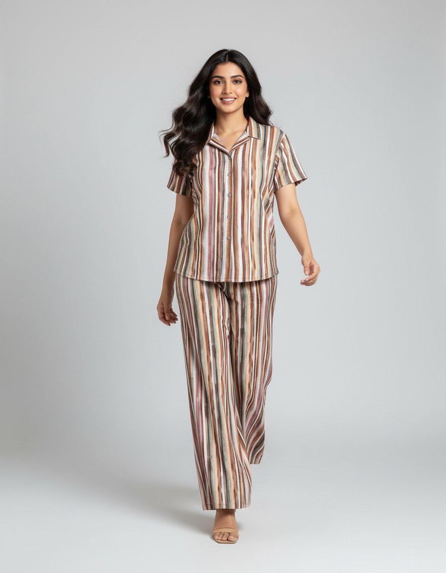 Collar Palazzo set