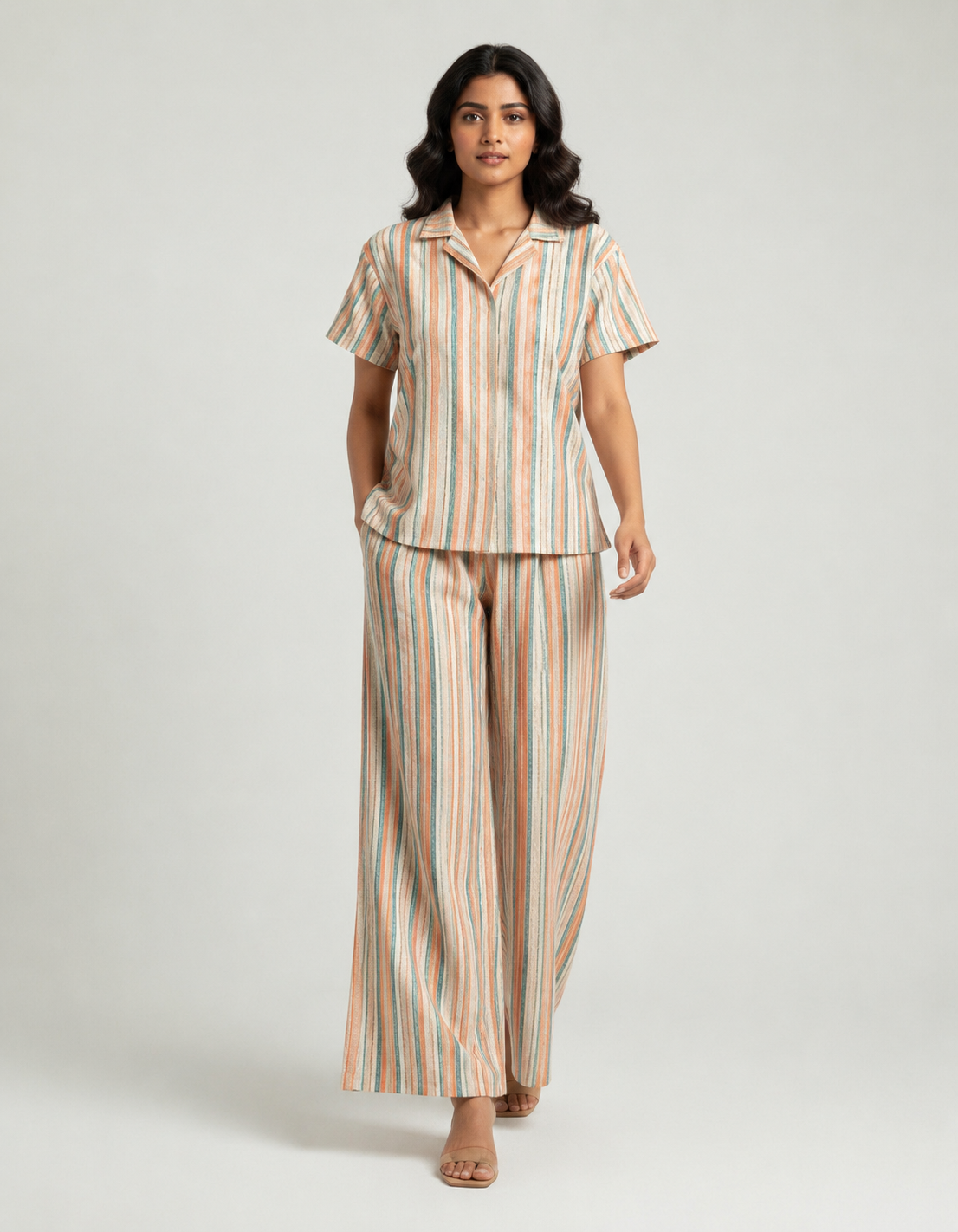 Collar Palazzo set