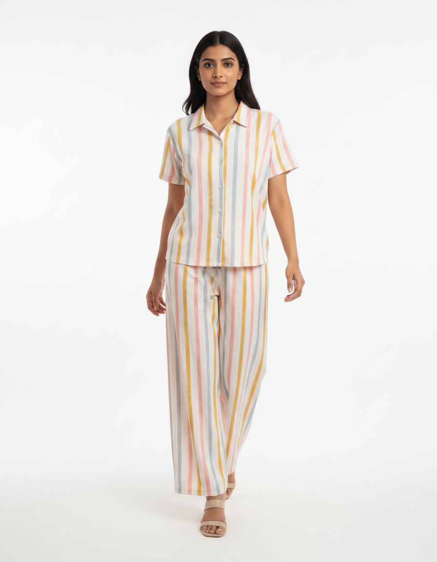 Collar Palazzo set