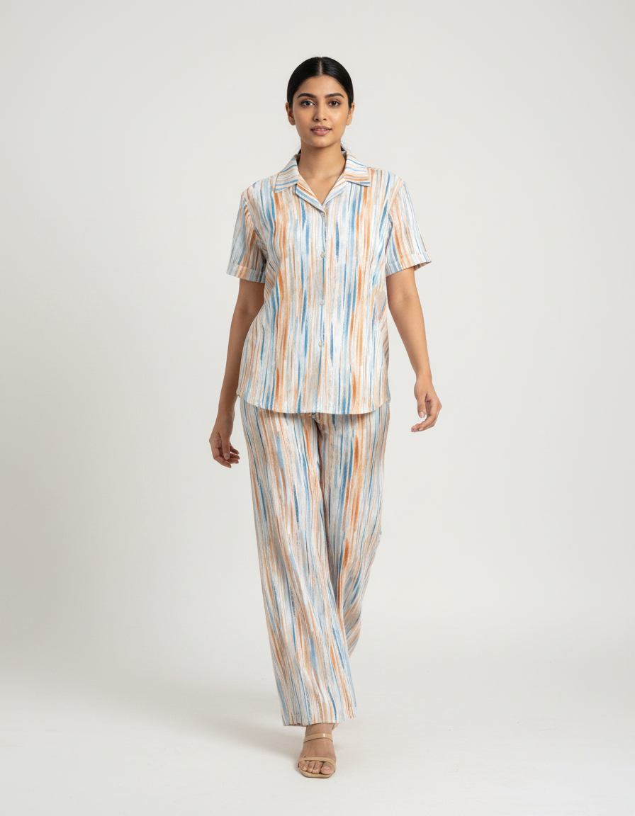 Collar Palazzo set