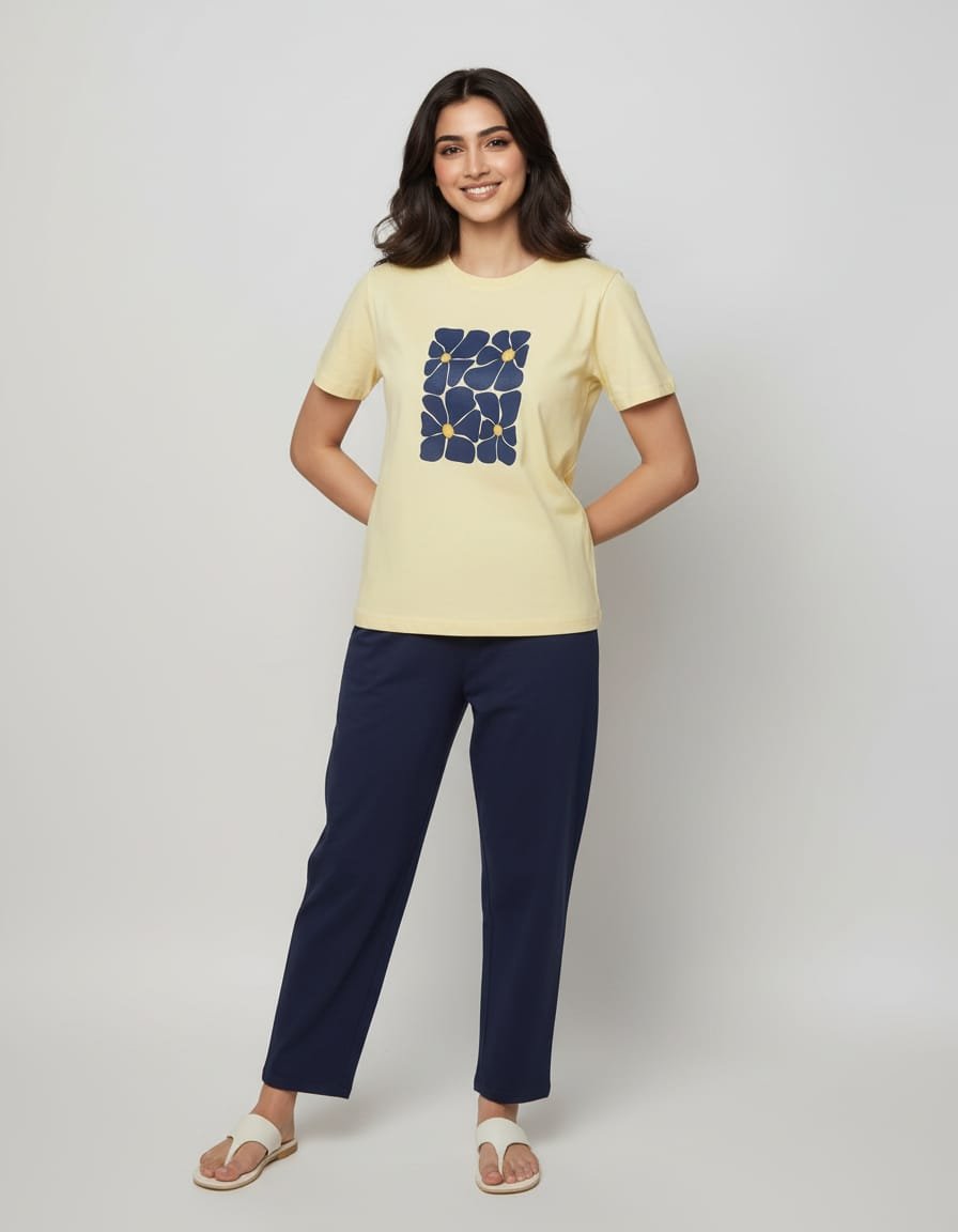 Solid Pyjama set