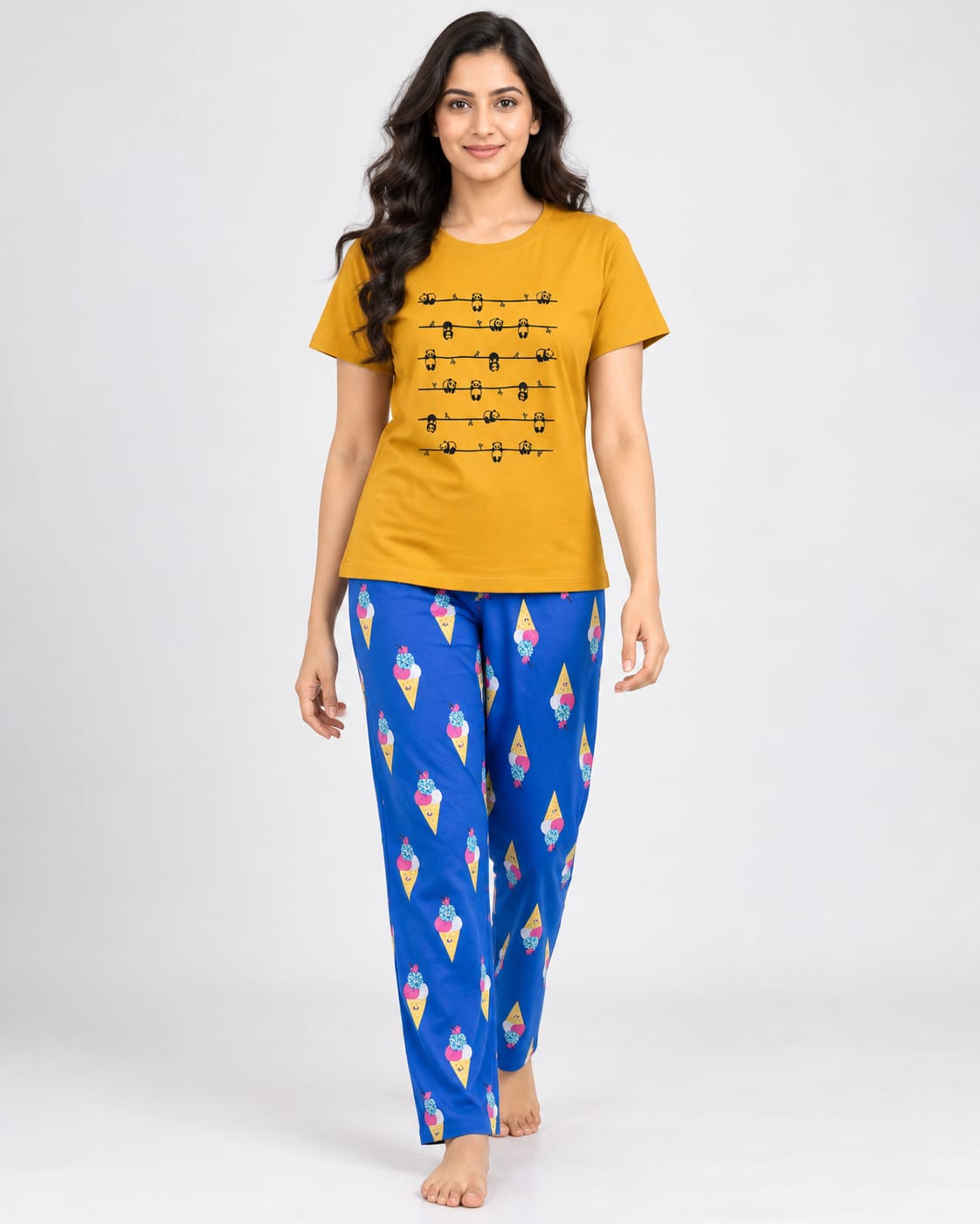 Solid Pyjama set