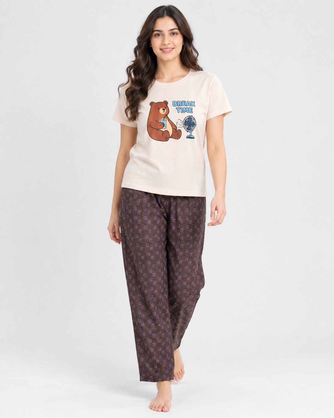 Solid Pyjama set
