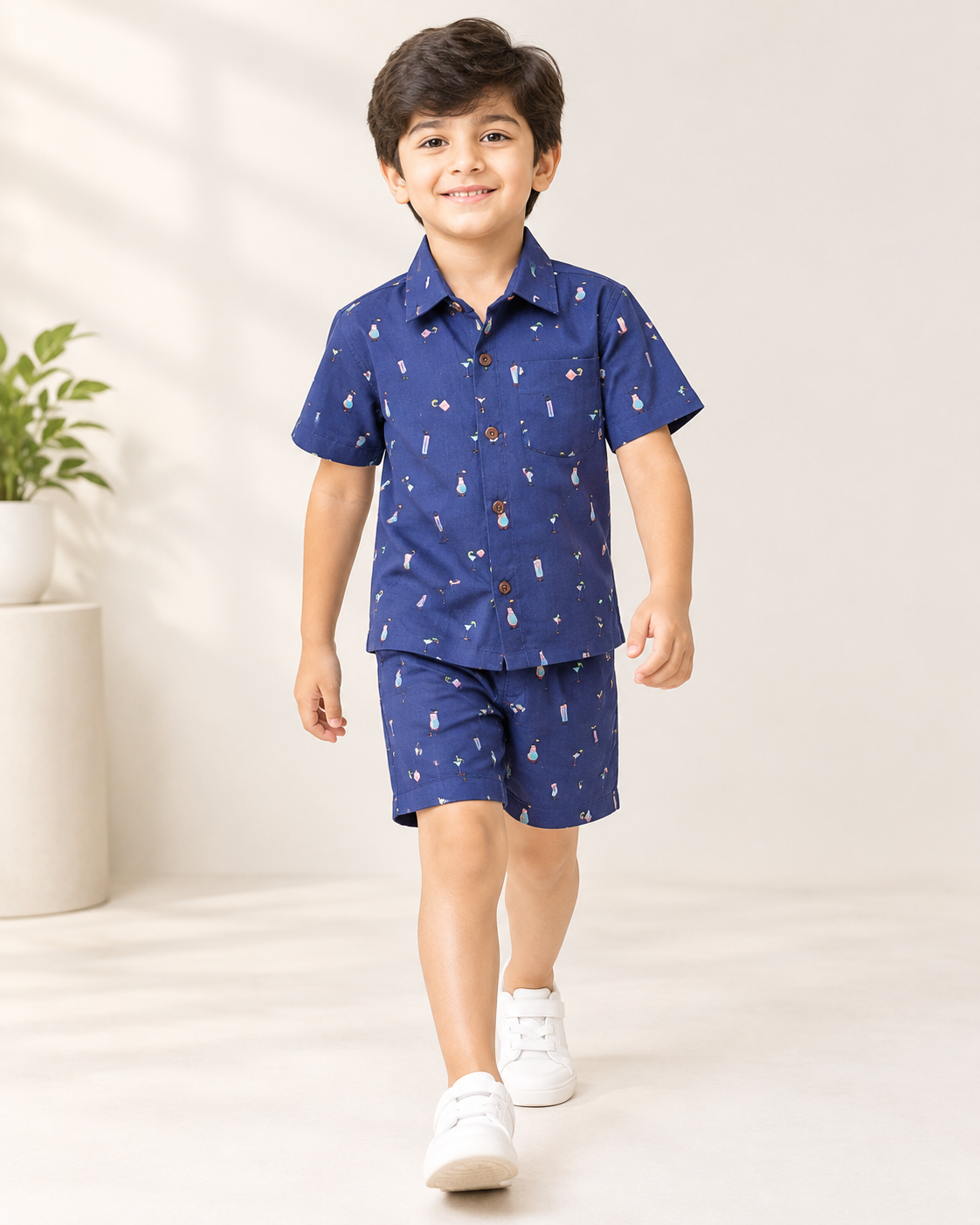 SHIRT AND SHORTS SET