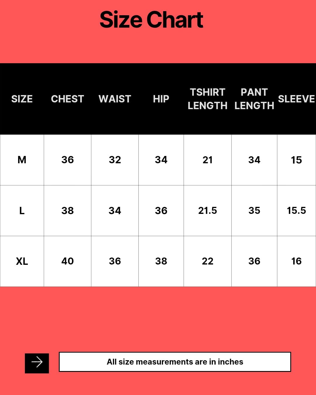 Size Chart Image 1