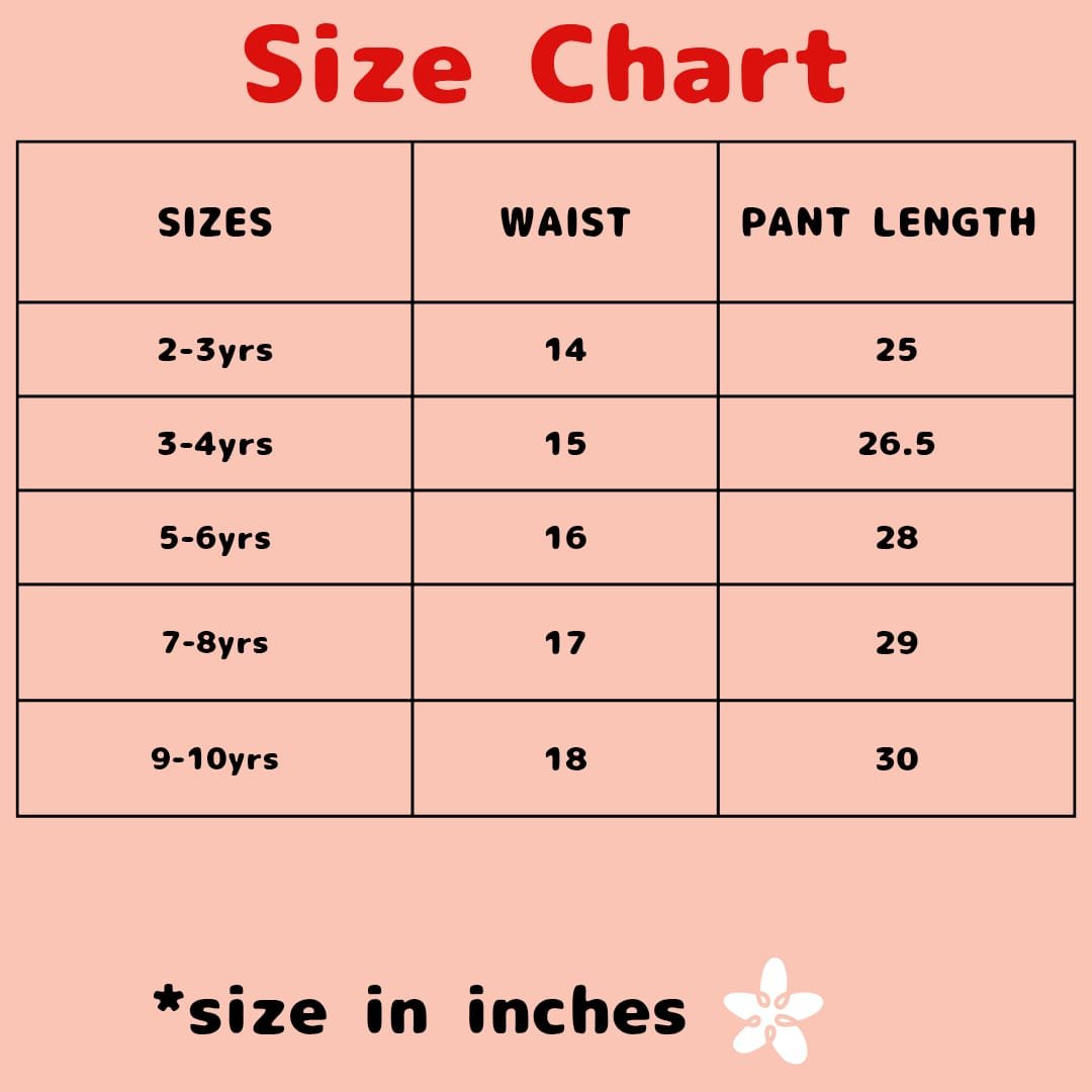 Size Chart Image 1