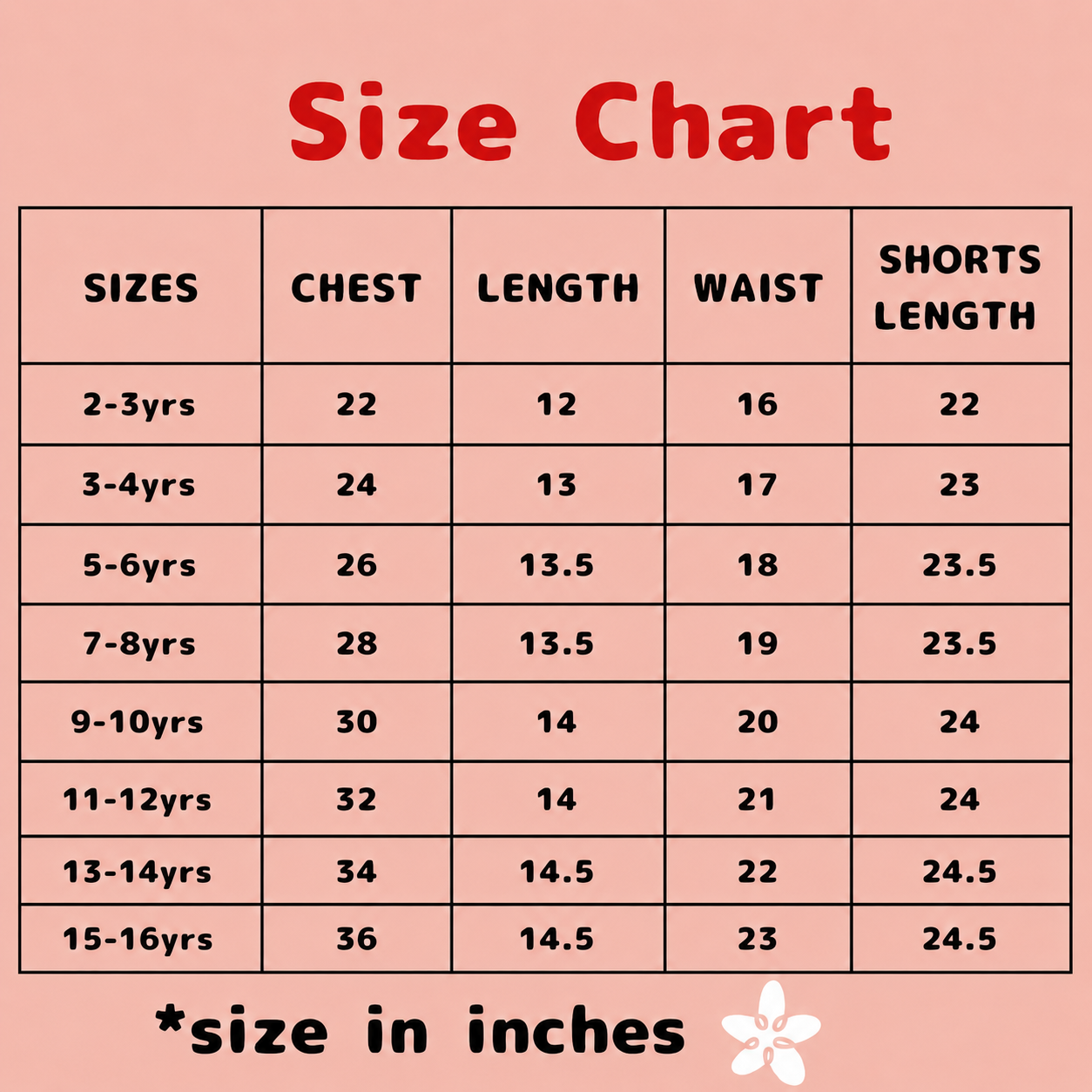 Size Chart Image 1