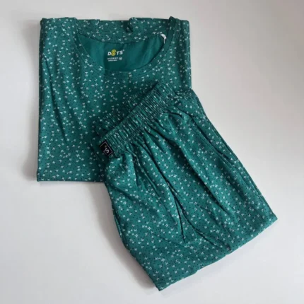 Trendy Green Capri Set