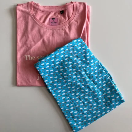 Pink 3/4 pyjama set