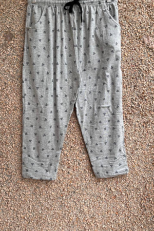 Grey Capri Pants for Women