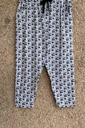 Grey Capri Pants for Women