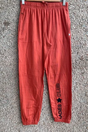 Orange jogger