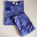 Iris Blue  Tie and Dye shorts sets