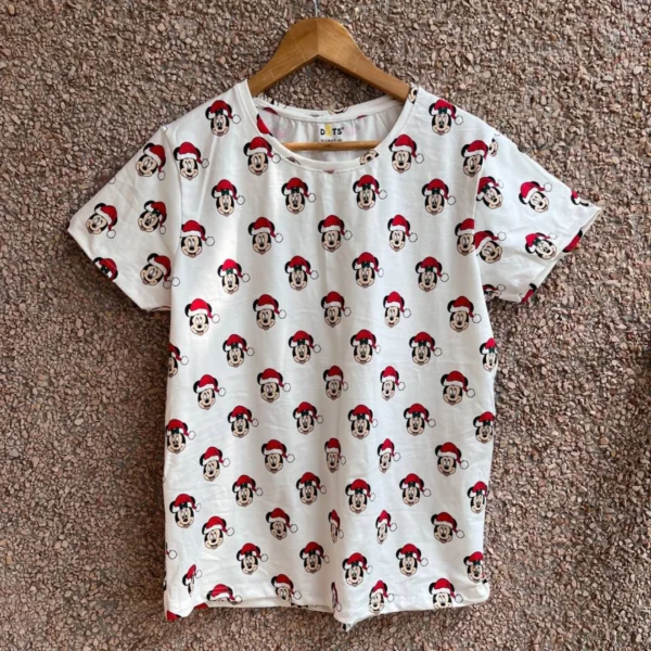 White Printed T-Shirts