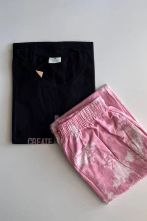 Black Pyjama Set
