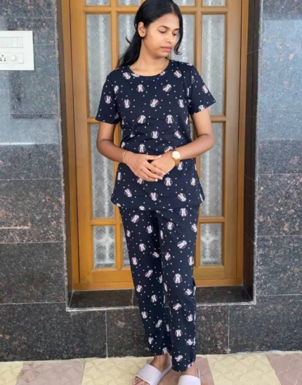 Black micky Co-Ord Set