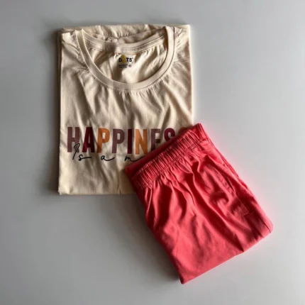 Sandal Solid Pyjama Set