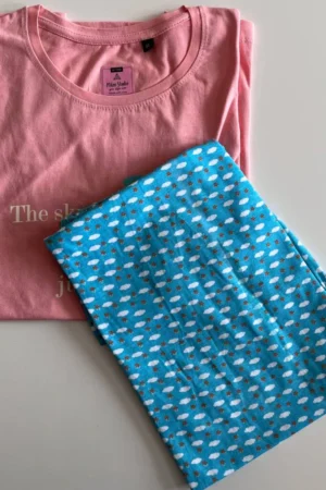 Pink 3/4 pyjama set