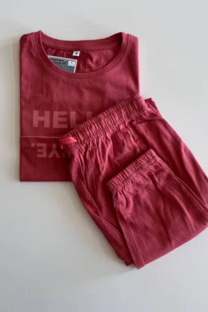 Pink  jogger Co-Ord Set