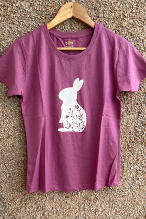 PurpleSolid T-Shirt for Women