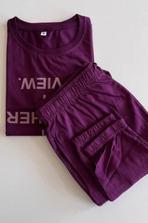 Wine jogger Co-Ord Set