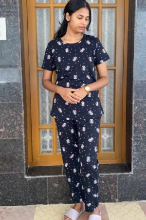 Black micky Co-Ord Set