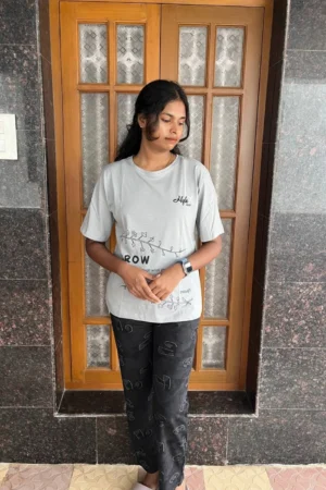 Grey Pyjama Set