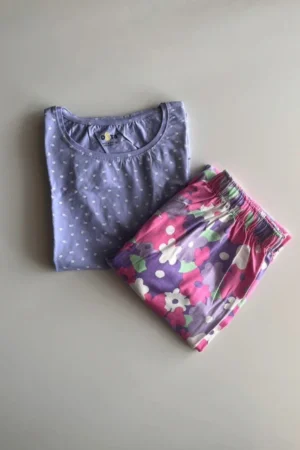 Violet Printed Pyjama Set