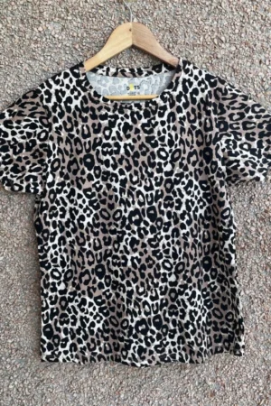 Brown Printed tshirt
