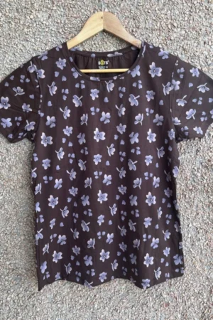 Floral printed tshirt