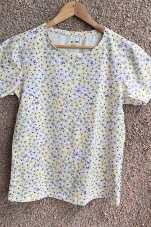 White Printed tshirt