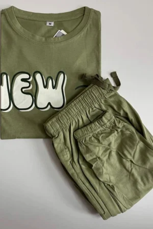 Green jogger Co-Ord Set