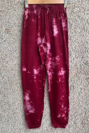 Red jogger