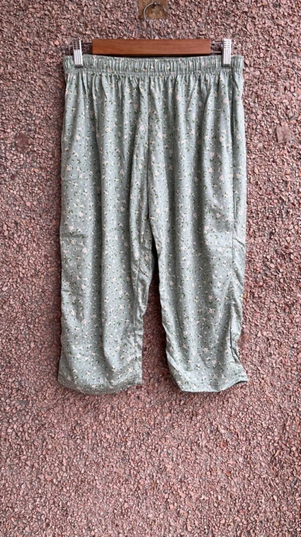 Green Capri Pants for Women