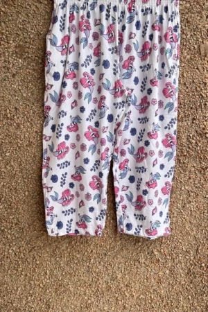White Capri Pants for Women