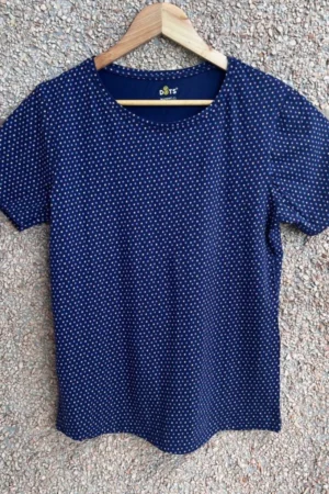 Navy Printed tshirt
