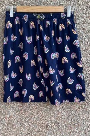 Navy rainbow Shorts