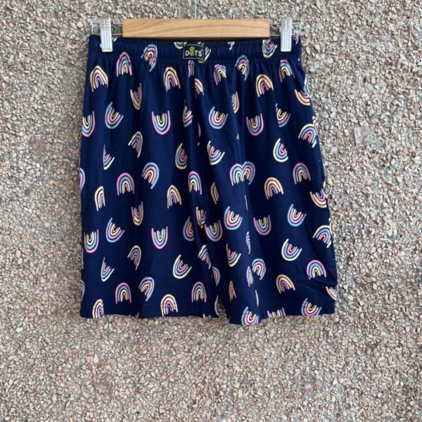 Navy rainbow Shorts
