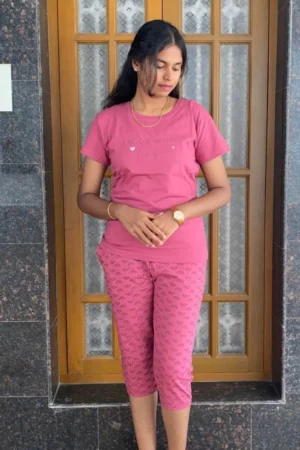 Pink Capri Set