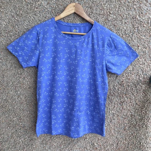Violet Printed tshirt